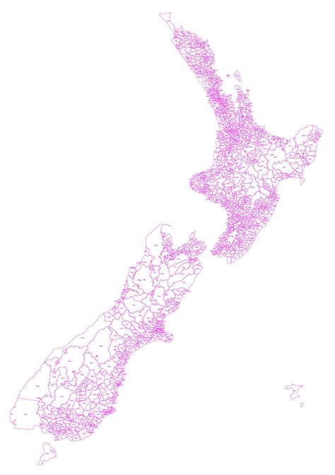 New Zealand Postcode Map に対する画像結果