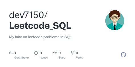 Image result for LeetCode SQL