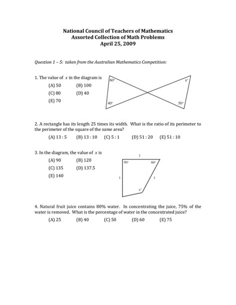Afbeeldingsresultaten voor Assorted Basic Math Problems