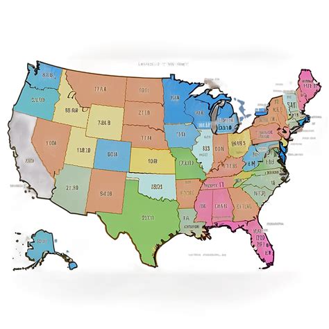 Image result for United States Area Code Map