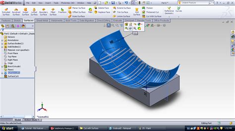 Image result for SolidWorks Surface Pattern