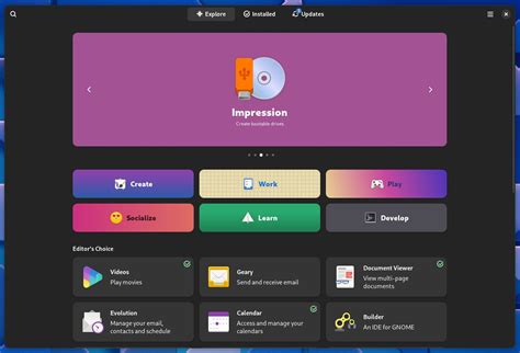 Afbeeldingsresultaten voor Gnome Environment in Linux
