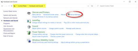 Image result for Device Control Panel