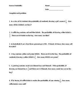 Probability Math Practice に対する画像結果