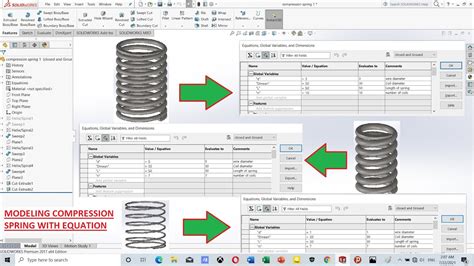 Image result for SolidWorks Spring Model