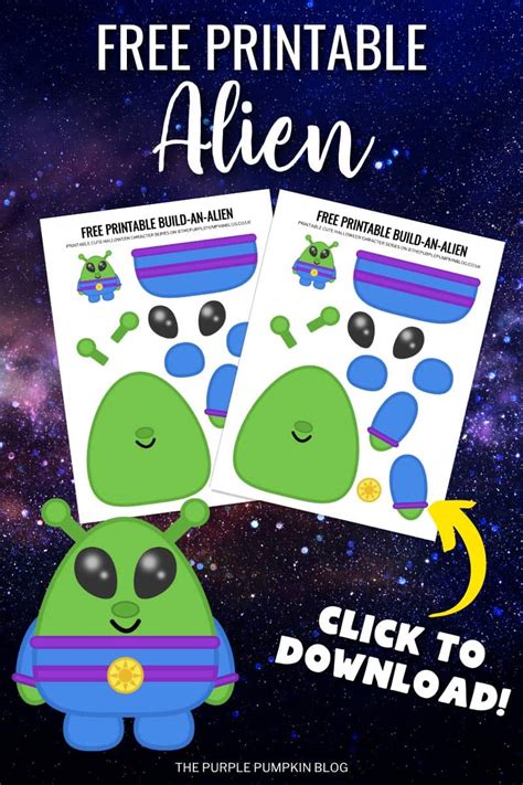 Alien Craft Instructions Printable に対する画像結果