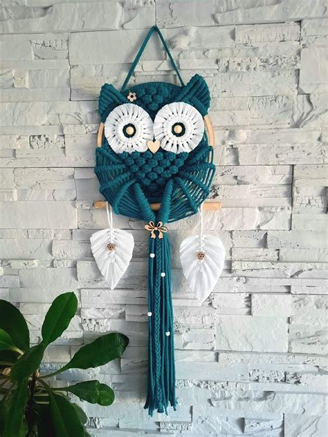 Macrame Owl Wall Hanging Tutorial に対する画像結果