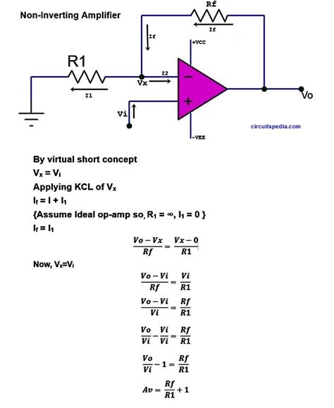 Image result for Non Inverting Op-Amp without Feedback