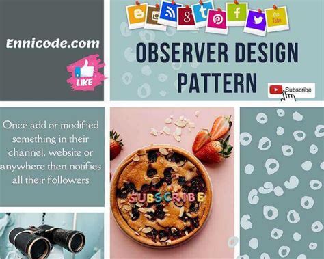 Image result for Observer Desing Pattern