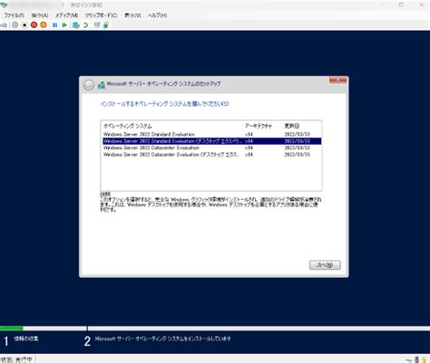 Virtual Platform Host に対する画像結果