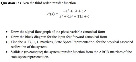 Image result for Find Initial Condition of Third Order Transfer Function MATLAB