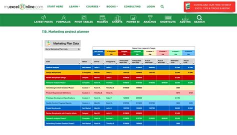 Image result for Excel Templates Simple Table