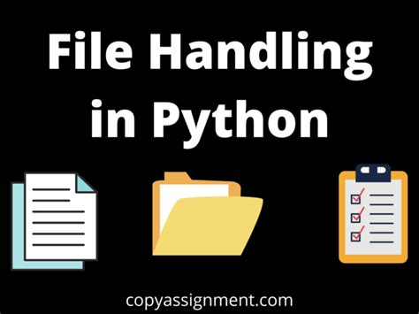 File Handling in Python Programs に対する画像結果
