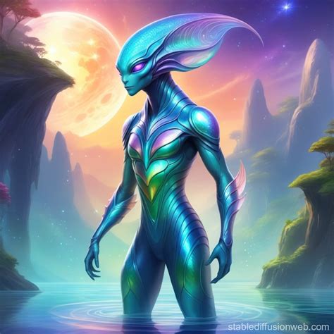 Afbeeldingsresultaten voor Aquatic Humanoid Alien Concept Art