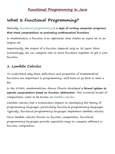 Functional Programming Tutorial に対する画像結果