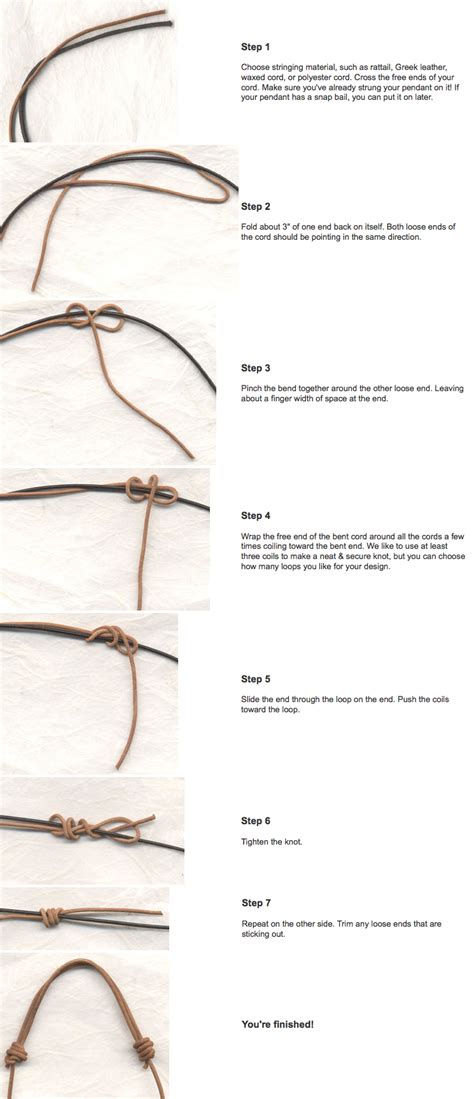 Sliding Knot Bracelet Tutorial に対する画像結果