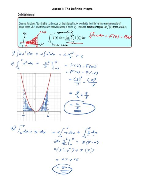 Easy Examples of Solving Definite Integrals に対する画像結果