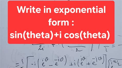 Image result for Sine Exponential Form