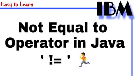 Image result for Not Equal in Java