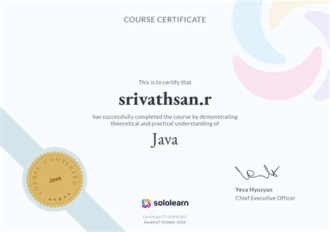 Image result for Himalayan Java Training Certificate