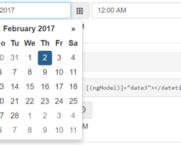 Image result for Angular Date PICKER