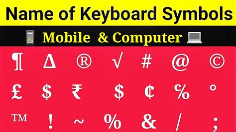 Image result for Computer Keyboard Symbols