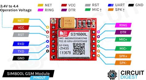Image result for Sim800l Arduino Connection Y Sensor