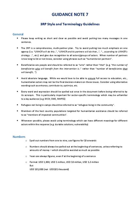 How to Write a Guidance Document に対する画像結果