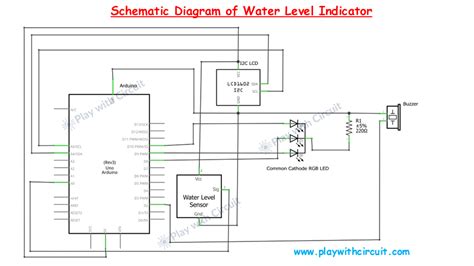 Image result for Arduino Water Level Sensor Schematic