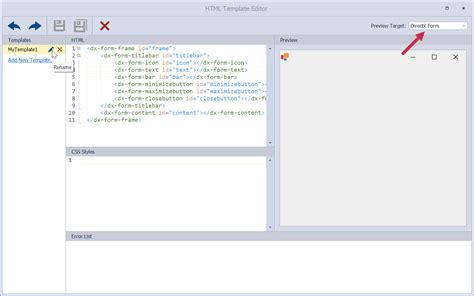Image result for How to Add DevExpress Template