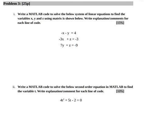 Image result for How to Write a MATLAB Code to Solve Equations by Matrix Inversion
