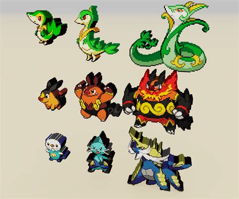 Gen 5 Starters に対する画像結果