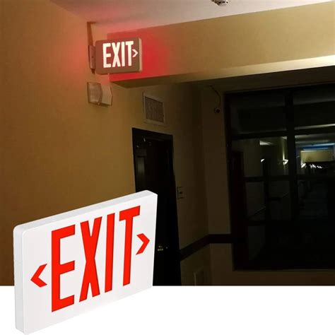 LED Exit Sign Arrow Up Sided に対する画像結果