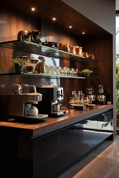Image result for Modern Kitchen Coffee Bar