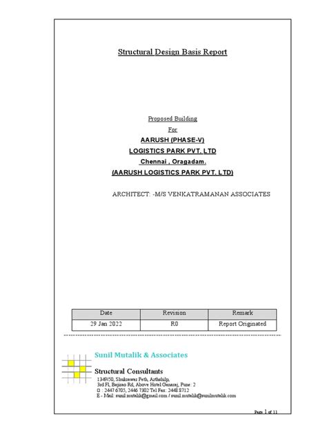 Structural Design Project Report Template に対する画像結果