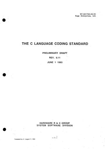 Image result for Standard C-code