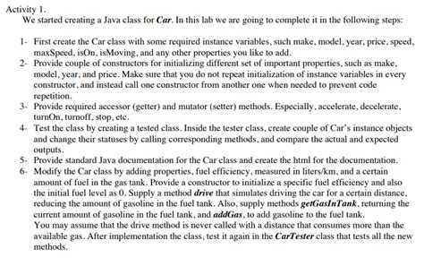 Image result for Module 6 Programming Project 1 Car Garage and Driving