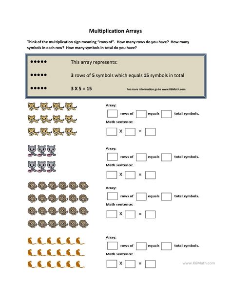 Multiplication Math Arrays に対する画像結果