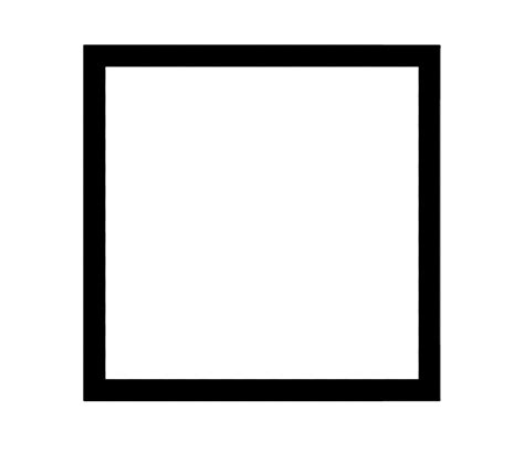 Square Shape PNG Transparent Images | PNG All