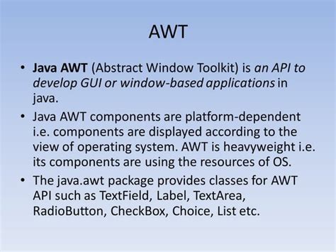 Aim of Applet in Java に対する画像結果