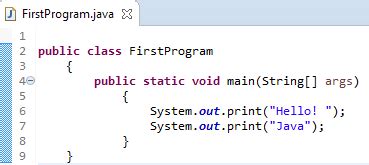 Run Java in Eclipse に対する画像結果