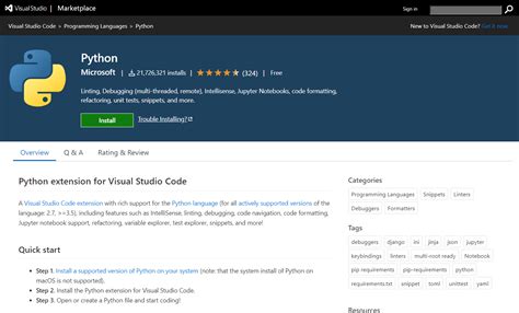 Image result for Python Visual Studio Download