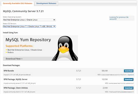 MySQL Linux に対する画像結果