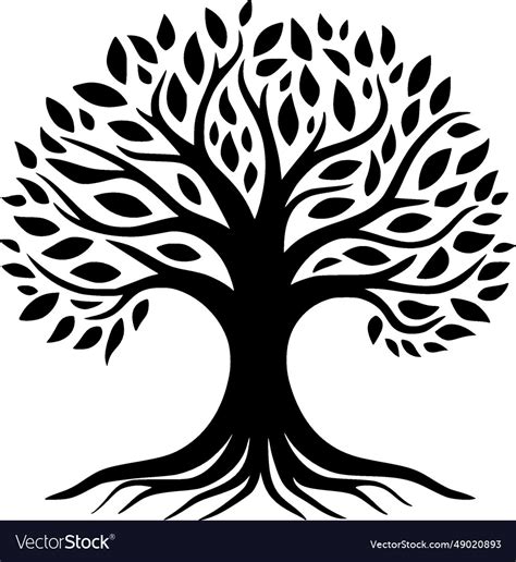 Image result for Tree of Life Vector Monogram