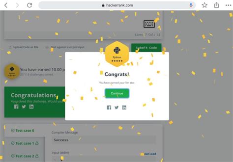 Image result for Python HackerRank Badge