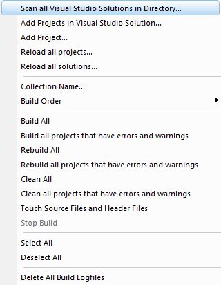 Image result for Project Menu Visual Studio