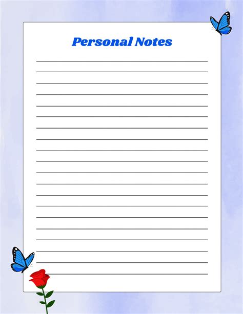 Image result for Note Paper Template