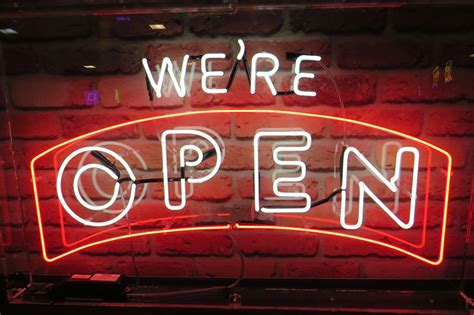 Image result for Neon Open Tomorrow Sign