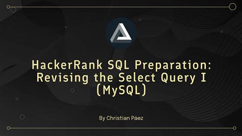 Image result for How to Write a Write SQL Query On HackerRank