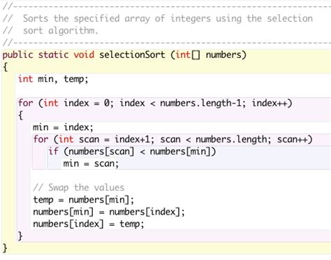Image result for Program to Impelement Selection Sort